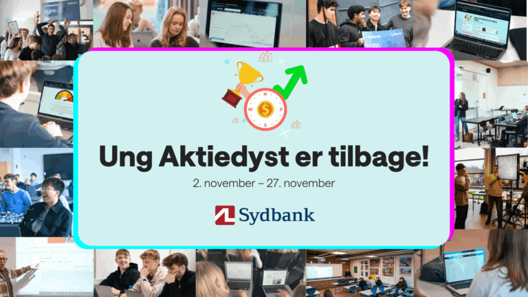 Danmarks største investeringskonkurrence for unge er tilbage – for tredje år i træk i samarbejde med AL Sydbank